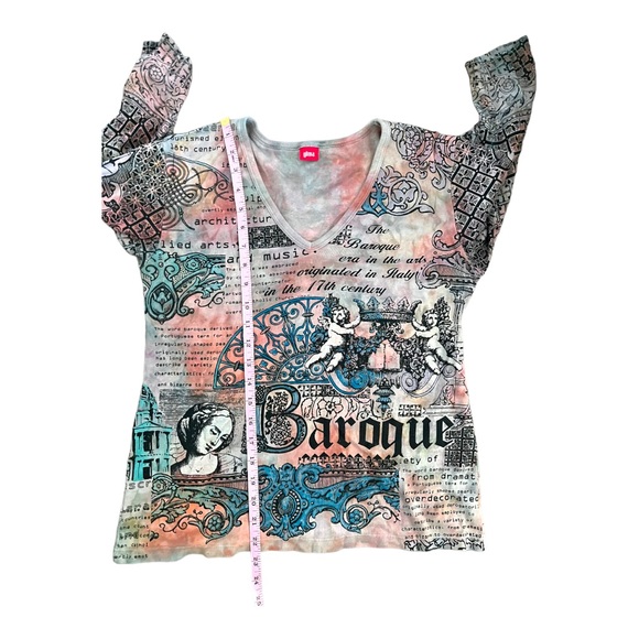 Glima baroque long sleeve tee. Large - Picture 8 of 12